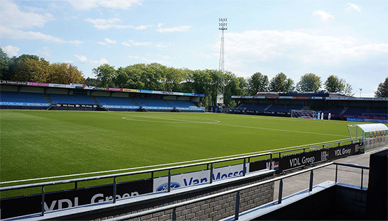 Hypercube helpt FC Eindhoven bij realisatie van houten stadiondroom