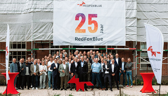 25 jaar RedFoxBlue: ‘Reshaping the sales perspective’