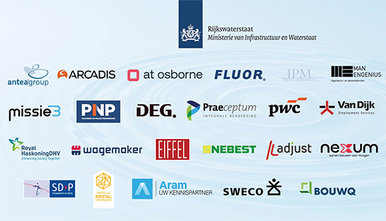 Rijkswaterstaat kiest partners voor projectbeheersing en contractbeheersing
