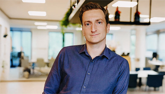 Julius Buijs (FTE Groep) werkt bij pensioenuitvoerder aan transitie naar nieuw stelsel