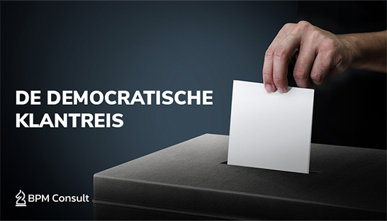 Van belofte tot beleving: De onzichtbare (democratische) klantreis