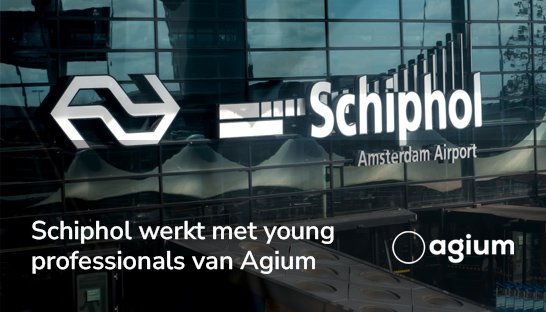 Schiphol blikt terug op samenwerking met Agium young professionals