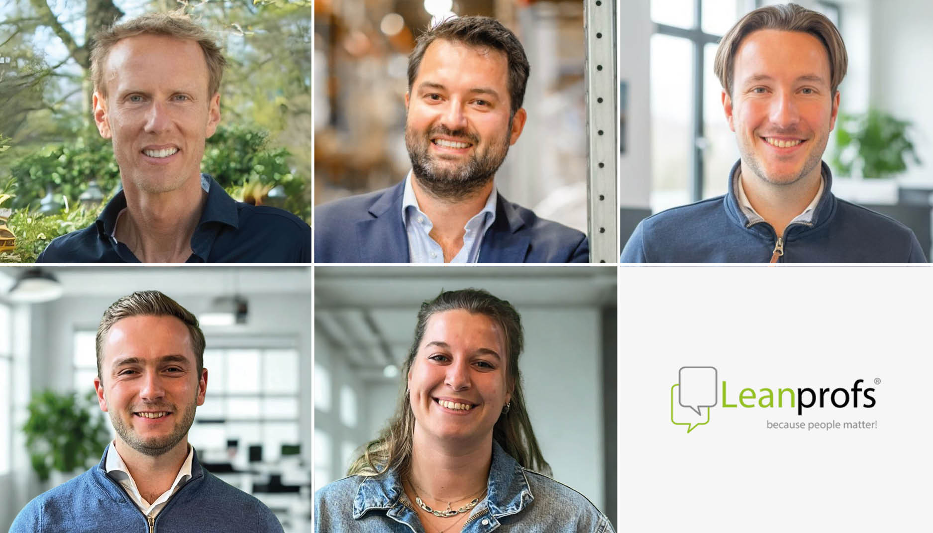 Leanprofs verwelkomt vijf nieuwe consultants